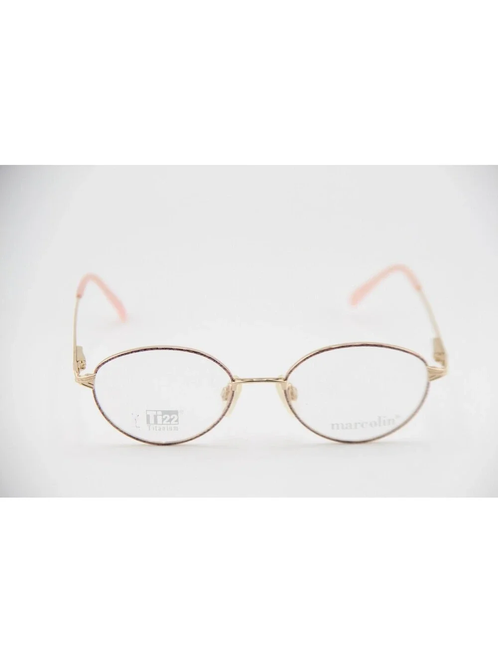 Marcolin 2023 010 Pink Tortoise Authentic Eyeglasses 50-18-135